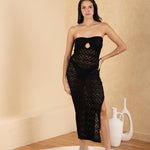 'Amara' Crochet Mesh Dress WOMEN'S DRESS for women resort wear - Seaspice Resort Wear