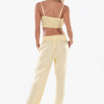 'Amber' Twist Crop Top WOMEN'S TOP for women resort wear - Seaspice Resort Wear