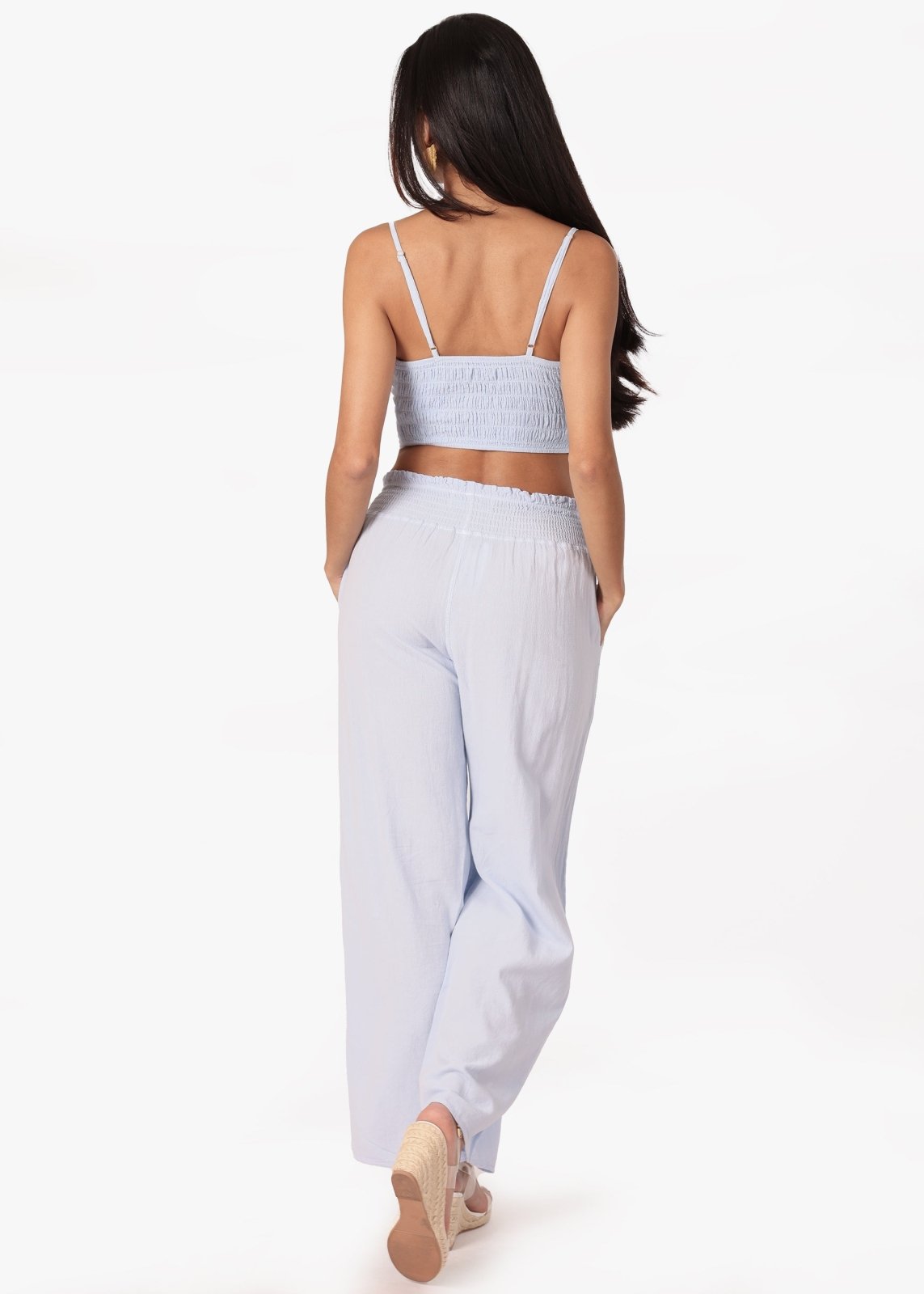 'Amber' Twist Crop Top WOMEN'S TOP for women resort wear - Seaspice Resort Wear