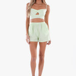 'Amber' Twist Crop Top WOMEN'S TOP for women resort wear - Seaspice Resort Wear