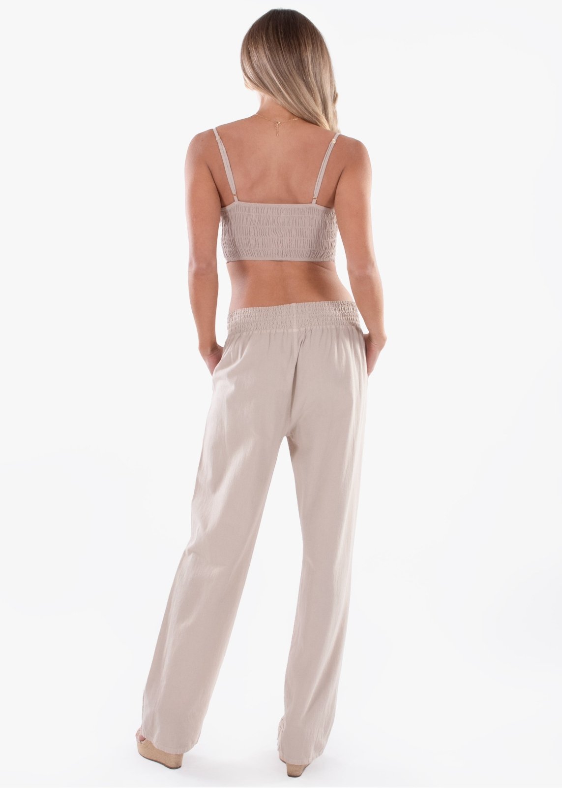 'Amber' Twist Crop Top WOMEN'S TOP for women resort wear - Seaspice Resort Wear