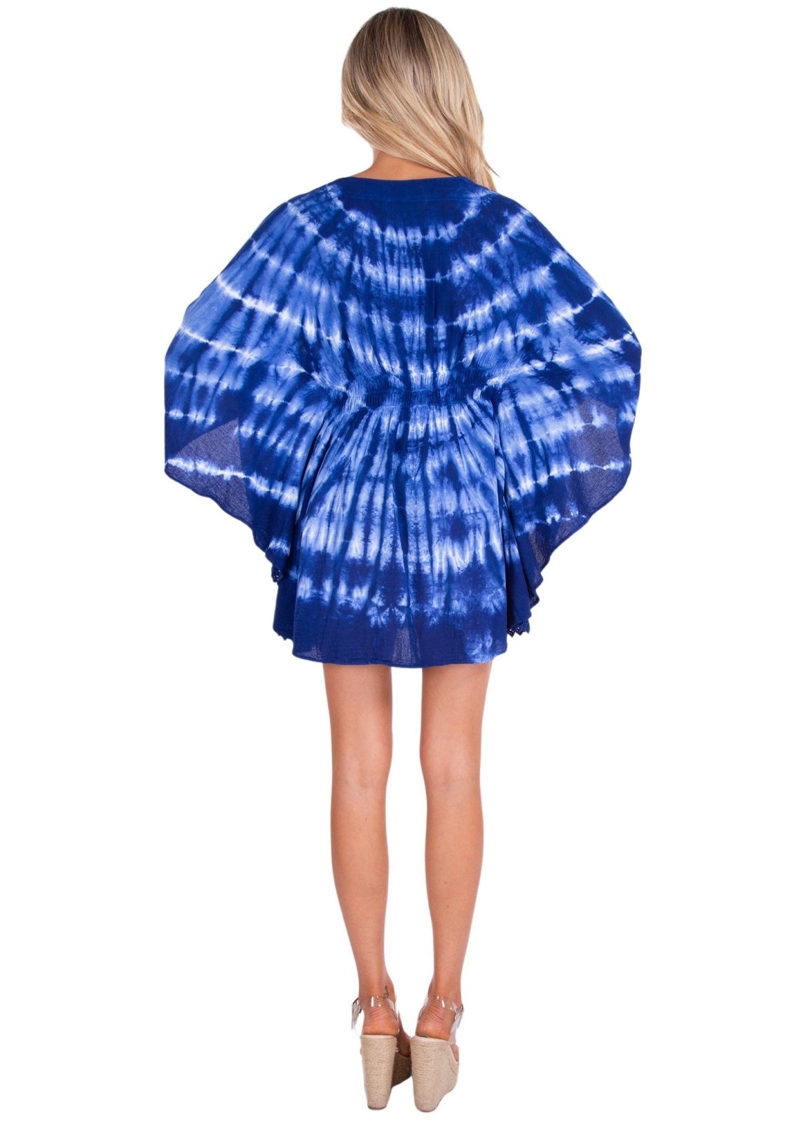 'Amelia' Butterfly Sleeves Cover - Up WOMEN'S COVER UP for women resort wear - Seaspice Resort Wear