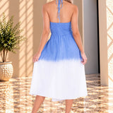 'Arabella' Panel High Split Midi Dress WOMEN'S DRESS for women resort wear - Seaspice Resort Wear