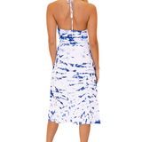 'Arabella' Panel High Split Midi Dress WOMEN'S DRESS for women resort wear - Seaspice Resort Wear