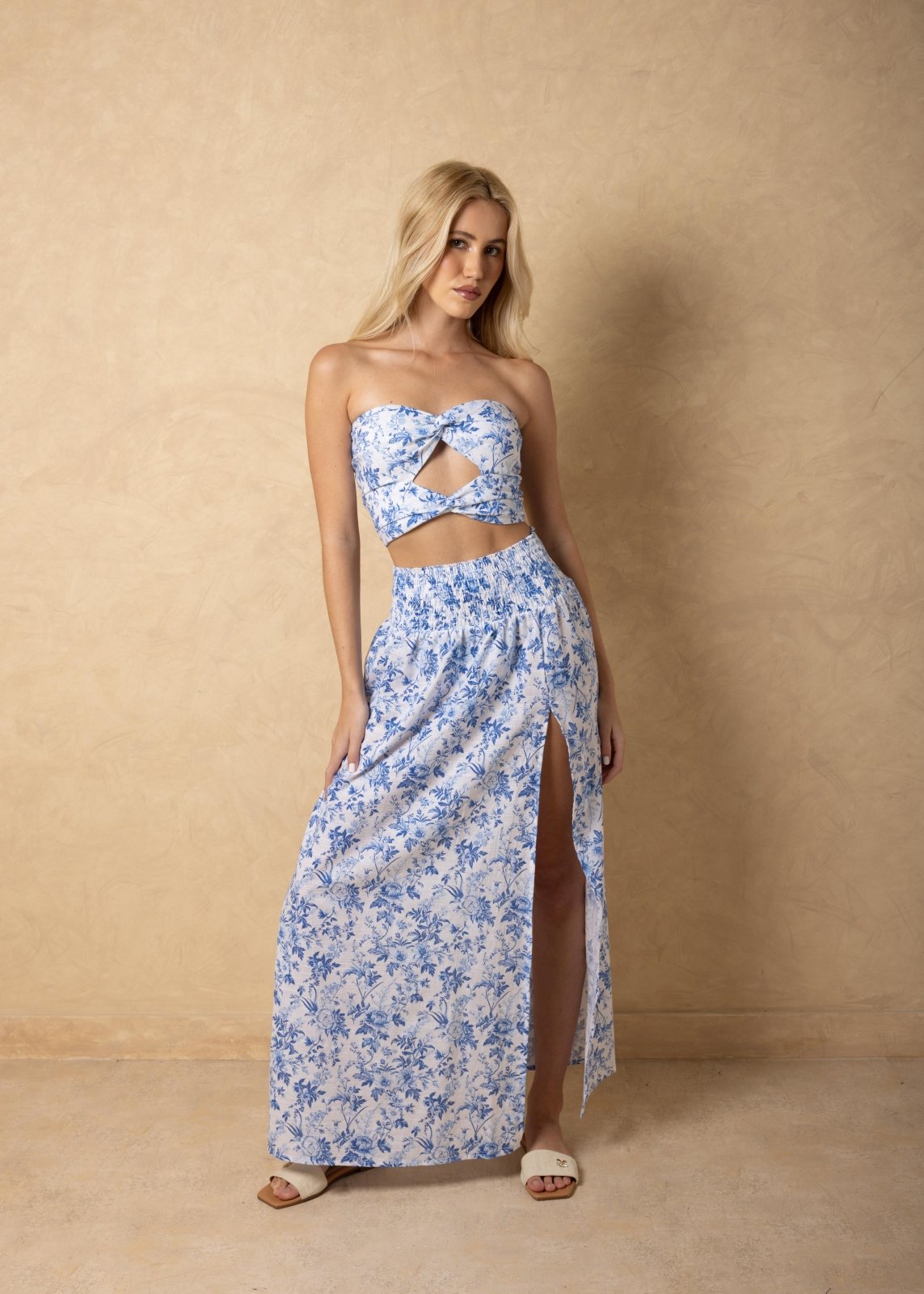 women dress skirts Abaadlw Maxi for with Pockets Long Midi Length Blue Floral XS Our size is Asian size Skirts for Women: Explore All-Lengths