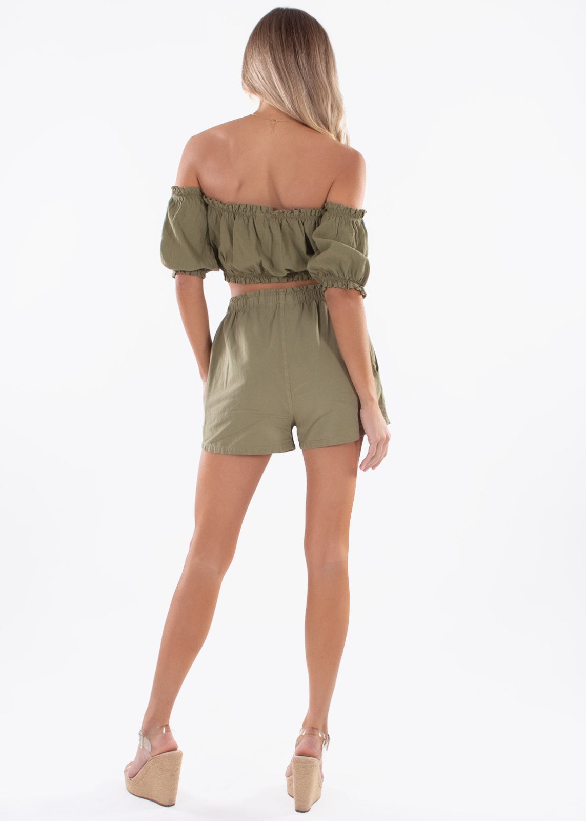 'Ayla' Puffed Sleeve Top WOMEN'S TOP for women resort wear - Seaspice Resort Wear