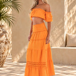 'Ayla' Puffed Sleeve Top WOMEN'S TOP for women resort wear - Seaspice Resort Wear