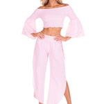 'Azalea' Split Thigh Pants WOMEN'S PANTS for women resort wear - Seaspice Resort Wear