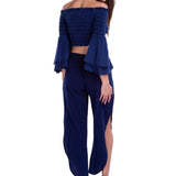 'Azalea' Split Thigh Pants WOMEN'S PANTS for women resort wear - Seaspice Resort Wear