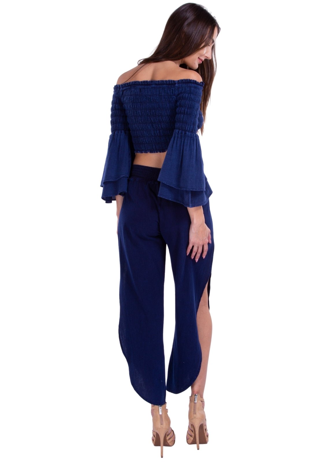 'Azalea' Split Thigh Pants WOMEN'S PANTS for women resort wear - Seaspice Resort Wear