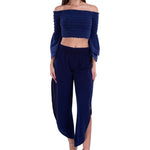 'Azalea' Split Thigh Pants WOMEN'S PANTS for women resort wear - Seaspice Resort Wear