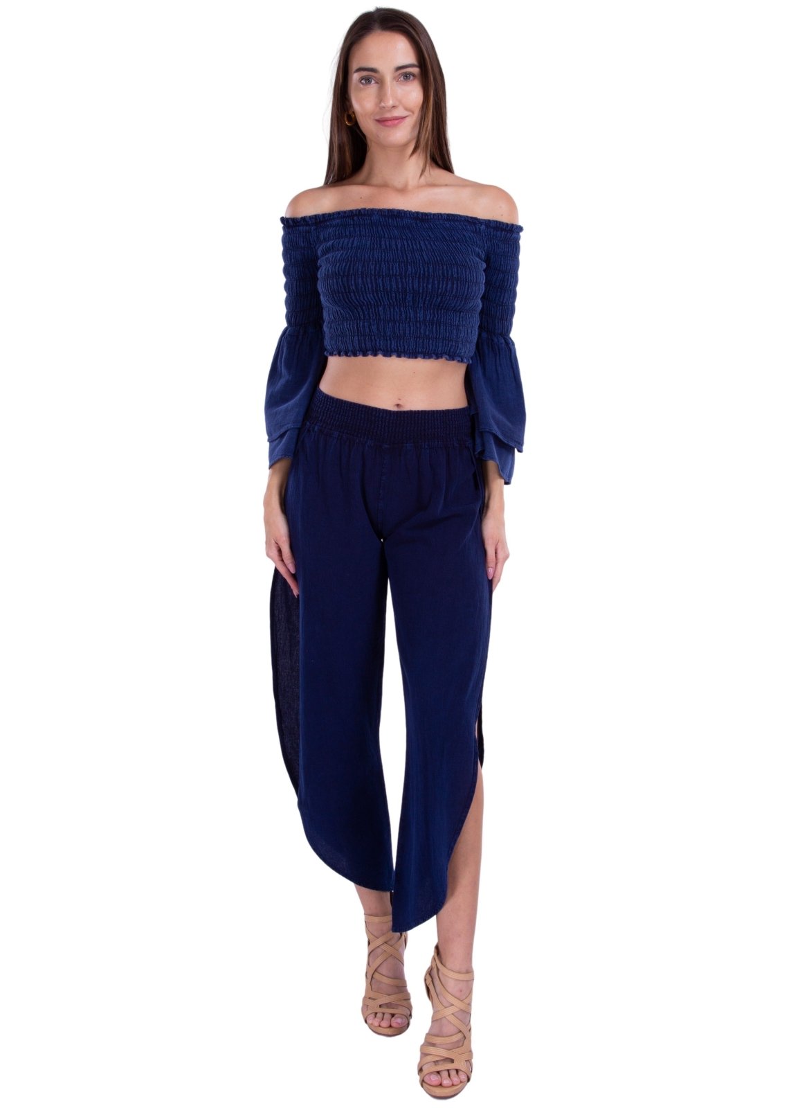 'Azalea' Split Thigh Pants WOMEN'S PANTS for women resort wear - Seaspice Resort Wear