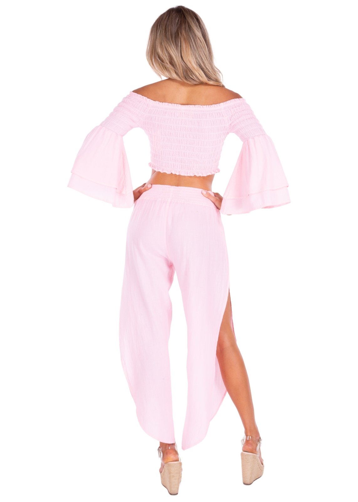 'Azalea' Split Thigh Pants WOMEN'S PANTS for women resort wear - Seaspice Resort Wear