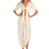 'Azalea' Split Thigh Pants WOMEN'S PANTS for women resort wear - Seaspice Resort Wear