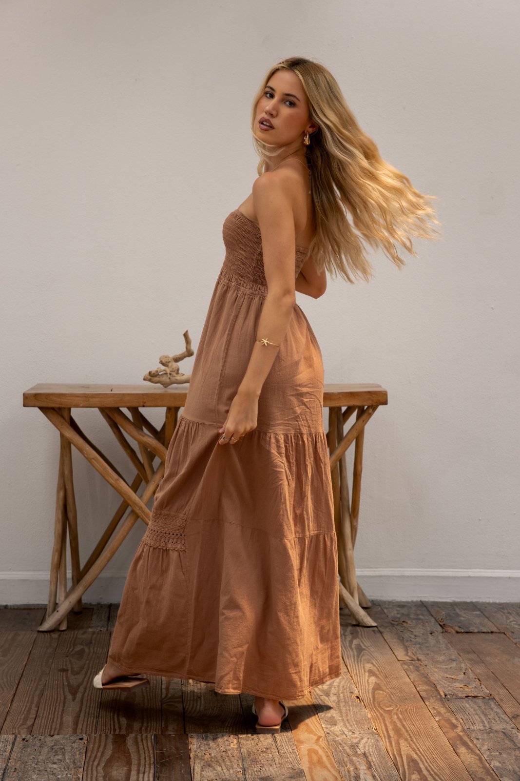 'Bliss' Strapless Maxi Dress WOMEN'S DRESS for women resort wear - Seaspice Resort Wear