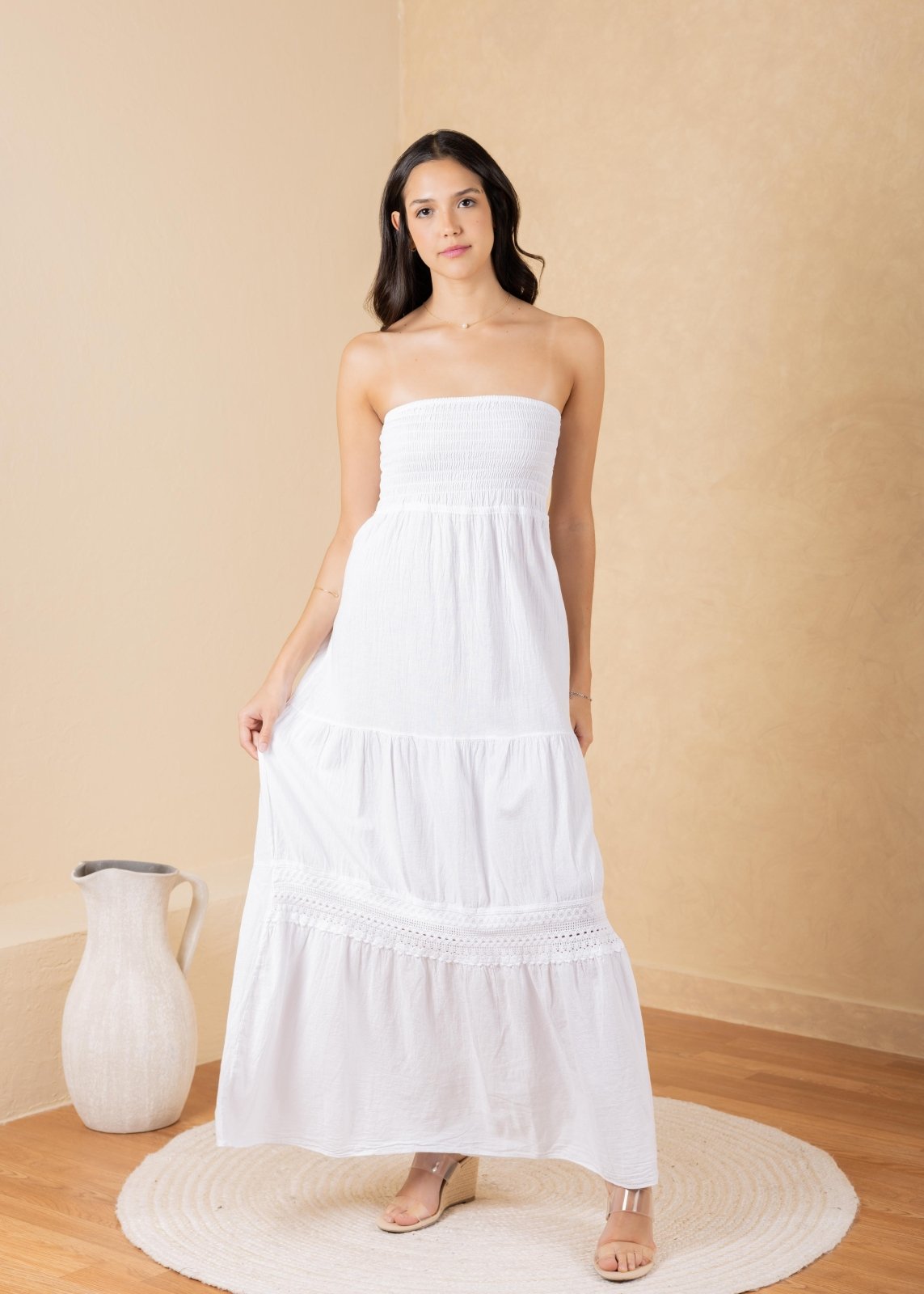 'Bliss' Strapless Maxi Dress WOMEN'S DRESS for women resort wear - Seaspice Resort Wear