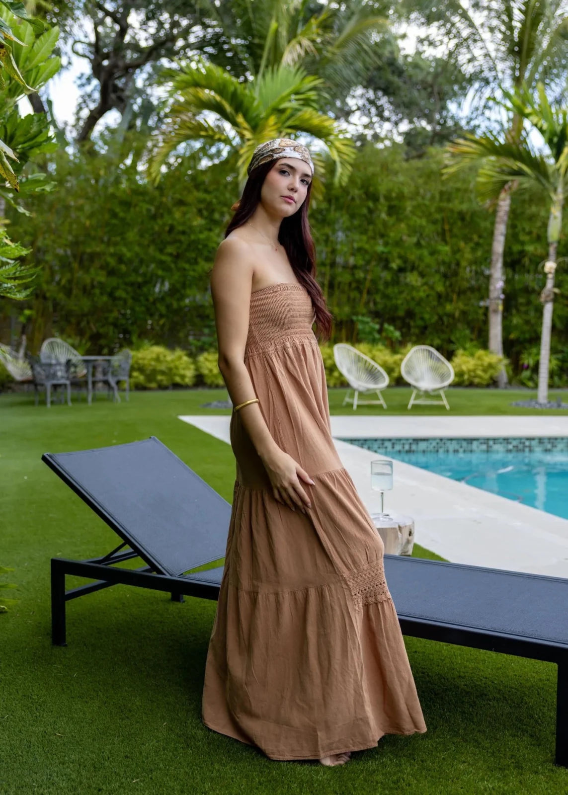 resort casual dress The Perfect Evening Wear for a Swanky Beach Vacation This elegant resort wear maxi features a summer What is Resort Casual Attire