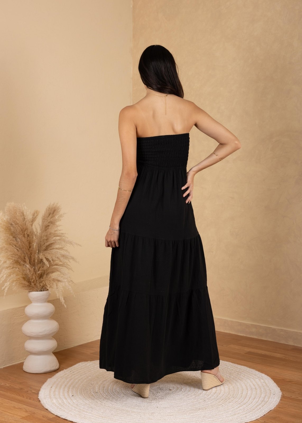 'Bliss' Strapless Maxi Dress - Seaspice Resort Wear White / MD 'Bliss' Strapless Maxi Dress - Seaspice Resort Wear White / MD