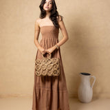 'Briar' Structured Woven Bag - Natural Materials ACCESSORIES for women resort wear - Seaspice Resort Wear