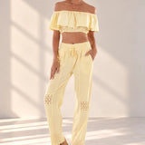 'Brooklyn' Off Shoulder Top WOMEN'S TOP for women resort wear - Seaspice Resort Wear