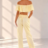 'Brooklyn' Off Shoulder Top WOMEN'S TOP for women resort wear - Seaspice Resort Wear