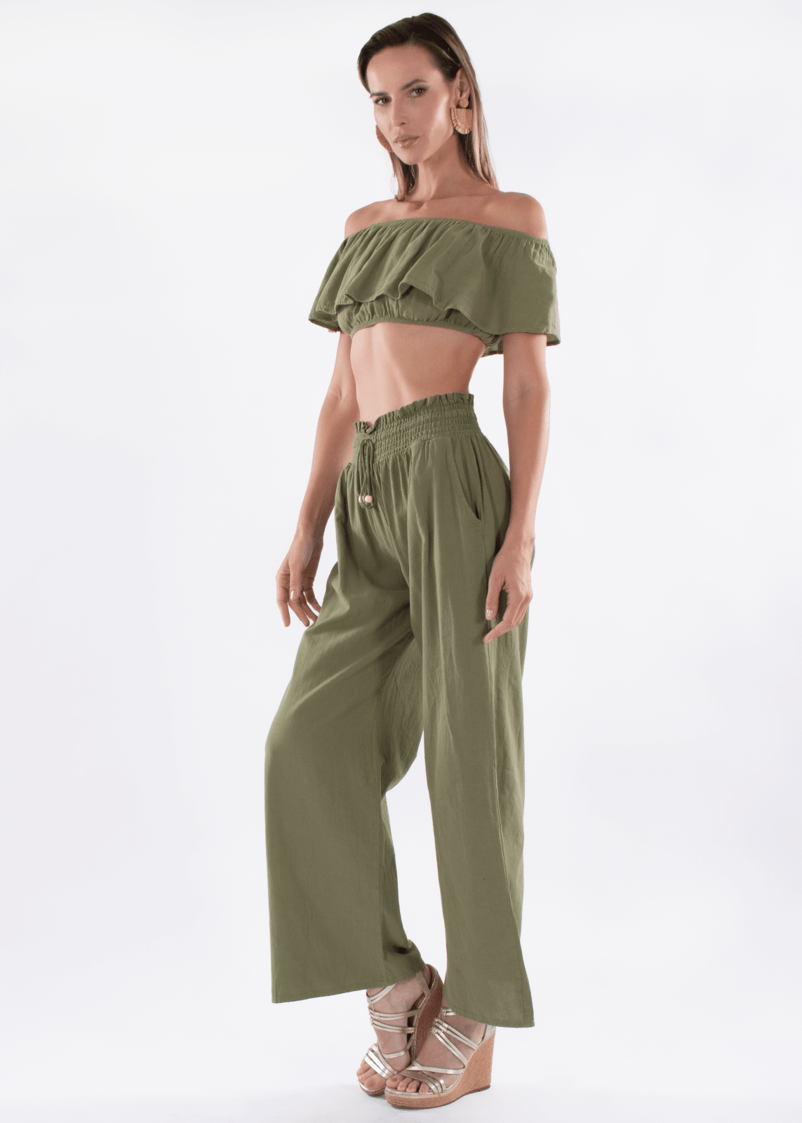 'Brooklyn' Off Shoulder Top WOMEN'S TOP for women resort wear - Seaspice Resort Wear