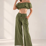 'Brooklyn' Off Shoulder Top WOMEN'S TOP for women resort wear - Seaspice Resort Wear