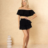 'Brooklyn' Off Shoulder Top WOMEN'S TOP for women resort wear - Seaspice Resort Wear