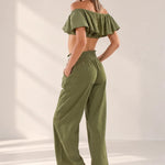 'Brooklyn' Off Shoulder Top WOMEN'S TOP for women resort wear - Seaspice Resort Wear