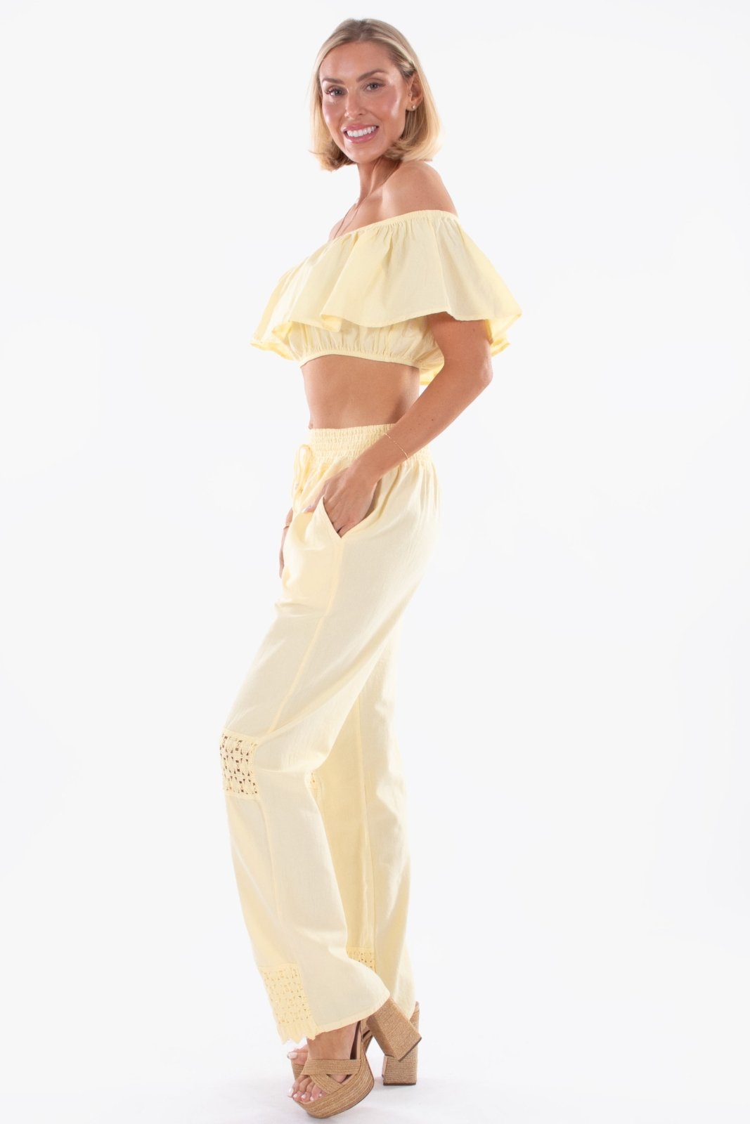 'Brooklyn' Off Shoulder Top WOMEN'S TOP for women resort wear - Seaspice Resort Wear