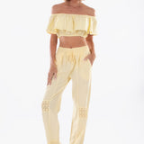 'Brooklyn' Off Shoulder Top WOMEN'S TOP for women resort wear - Seaspice Resort Wear