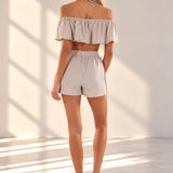 'Brooklyn' Off Shoulder Top WOMEN'S TOP for women resort wear - Seaspice Resort Wear