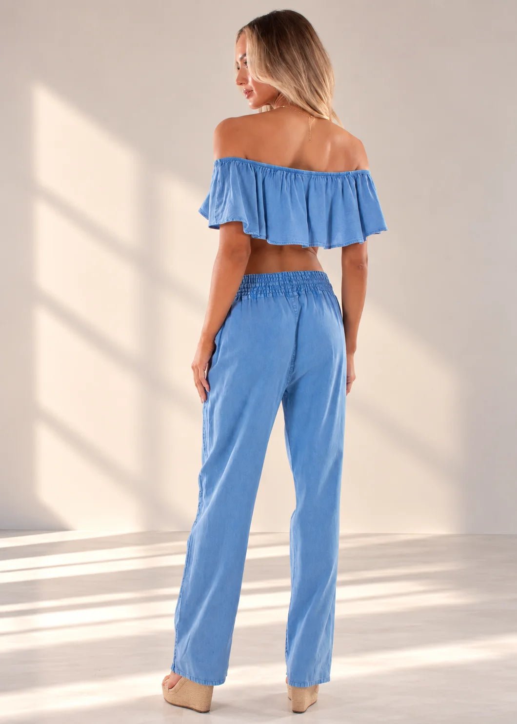 'Brooklyn' Off Shoulder Top WOMEN'S TOP for women resort wear - Seaspice Resort Wear
