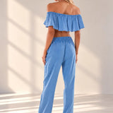 'Brooklyn' Off Shoulder Top WOMEN'S TOP for women resort wear - Seaspice Resort Wear