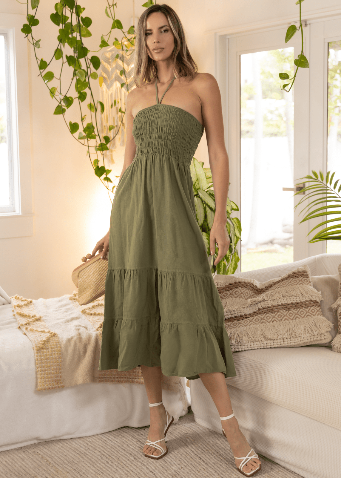 'Cami' Midi Dress WOMEN'S DRESS for women resort wear - Seaspice Resort Wear