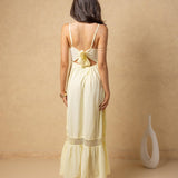 'Carmela' Crochet Trim Maxi Dress WOMEN'S DRESS for women resort wear - Seaspice Resort Wear