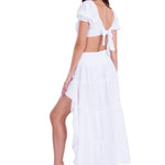 'Celia' Bubble Crop Top WOMEN'S TOP for women resort wear - Seaspice Resort Wear