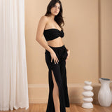 'Celie' Side Slit Pants WOMEN'S PANTS for women resort wear - Seaspice Resort Wear