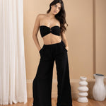 'Celie' Side Slit Pants WOMEN'S PANTS for women resort wear - Seaspice Resort Wear