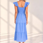 'Christina' Ruffle Sleeve Dress WOMEN'S DRESS for women resort wear - Seaspice Resort Wear