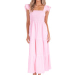 'Christina' Ruffle Sleeve Dress WOMEN'S DRESS for women resort wear - Seaspice Resort Wear
