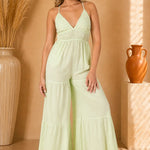 'Clare' Backless Halter Jumpsuit WOMEN'S JUMPSUIT for women resort wear - Seaspice Resort Wear