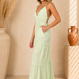 'Clare' Backless Halter Jumpsuit WOMEN'S JUMPSUIT for women resort wear - Seaspice Resort Wear