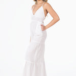 'Clare' Backless Halter Jumpsuit WOMEN'S JUMPSUIT for women resort wear - Seaspice Resort Wear