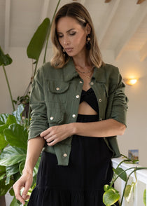 'Cleo' Cotton Jacket WOMEN'S JACKET for women resort wear - Seaspice Resort Wear