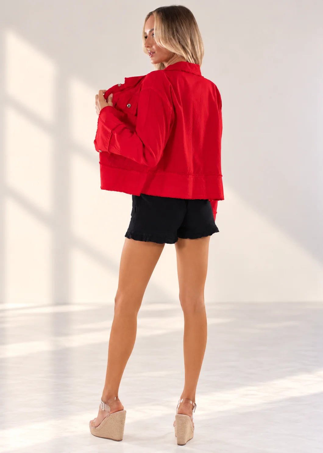 'Cleo' Cotton Jacket WOMEN'S JACKET for women resort wear - Seaspice Resort Wear