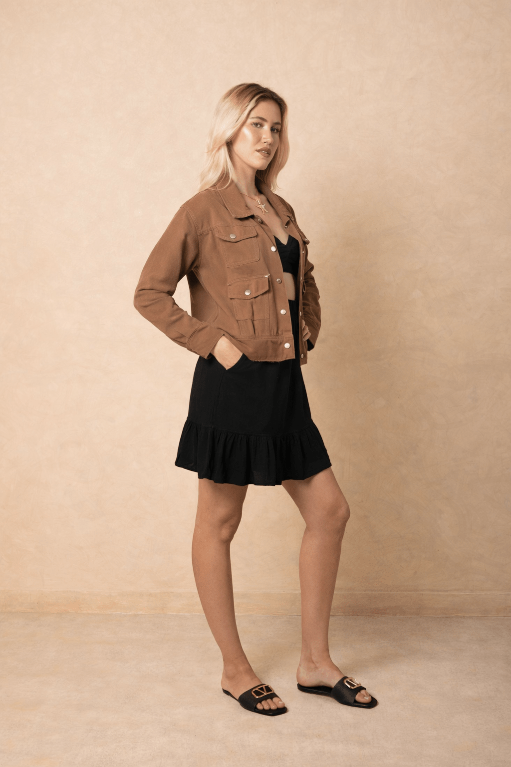 'Cleo' Cotton Jacket WOMEN'S JACKET for women resort wear - Seaspice Resort Wear