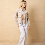 'Cleo' Cotton Jacket WOMEN'S JACKET for women resort wear - Seaspice Resort Wear