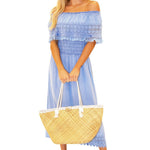 'Constance' Off Shoulder Maxi Dress WOMEN'S DRESS for women resort wear - Seaspice Resort Wear