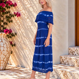 'Constance' Off Shoulder Maxi Dress WOMEN'S DRESS for women resort wear - Seaspice Resort Wear